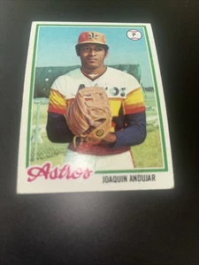 1978 Topps #158 Joaquin Andujar Houston Astros - Picture 1 of 2