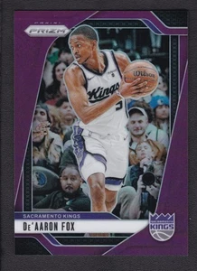 2024-25 DE AARON FOX 69/99 PANINI PRIZM PURPLE - Picture 1 of 2