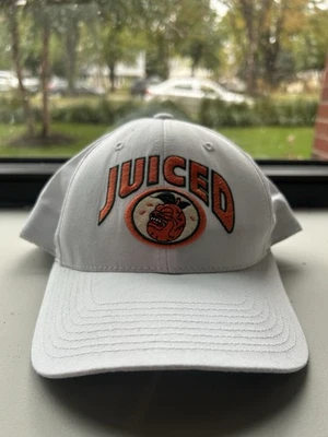 Juiced Hat Men's One Size Adjustable White  With Orange Graphic - Image 1 of 4