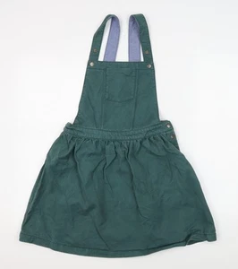 Vestido FatFace verde con delantal para niñas, talla 12-13, algodón - Imagen 1 de 12