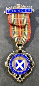 w2149. Burma, Masonic jewel, The Scots Lodge Rangoon, No.1392 S.C. - Picture 1 of 4