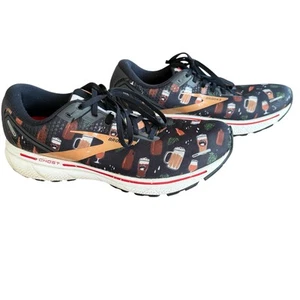 Brooks Ghost 14 Deschutes Run Hoppy Beer Sneakers Mens 11.5 Fathers Day Shoes - Picture 1 of 13