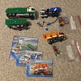 Lego City 7990, 7991, 7998, 5611 Incomplete Sets lot