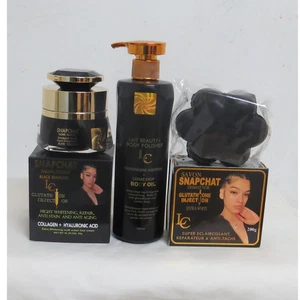 Lait Snapchat Diamant Noir Moisturizing Whitening Soap + Body Oil + Face Cream - Bild 1 von 1