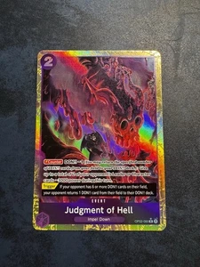 OP02-089 Judgment Of Hell Alt Art PRB01 One Piece Card Game TCG - Picture 1 of 1