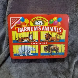 1987 Nabisco Barnum's Animal Crackers 85th Anniversary Limited Edition Tin Box - Picture 1 of 10