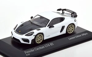 1:43 Minichamps Porsche Cayman GT4 RS (982) weiß/schwarz  2021 - Bild 1 von 3