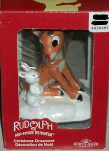 Bajo Rudolph The Red Nariz Reno Rankin Kurt Adler Isla de Navidad de Juguetes Inade Inadeguiados - Imagen 1 de 1