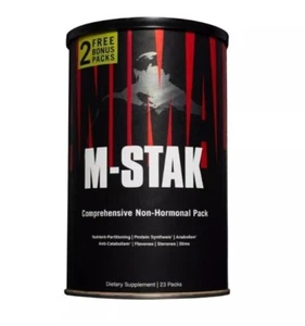 UNIVERSAL NUTRITION ANIMAL M-STAK MUSCLE GAINS 21 PACK + 2 FREE PACKS = 23 - Picture 1 of 1