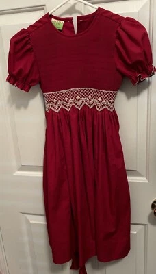 Vestido Le' Za Me Smocked Bishop Talla 8 Foto 1 de 2