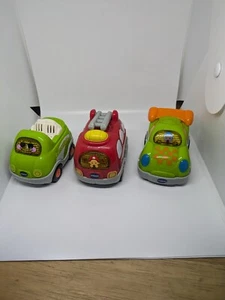 Vtech Go Go Smart Wheels - Fire Truck, Convertible, Race Car Lights and Sounds - Picture 1 of 7