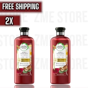 2X Herbal Essences Arabica Coffee Fruit Shampoo Infuses Fine 400ml - Picture 1 of 1