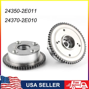 Engranaje del árbol de levas de admisión y escape para Hyundai KIA 24350-2E011 24370-2E010 - Imagen 1 de 11