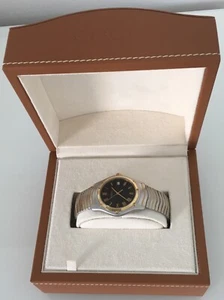 Original Ebel Classic Wave Herren Uhr in Edelstahl Gelbgold - Bild 1 von 9