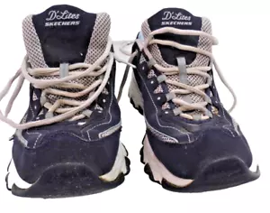 Shoes SKECHERS D'LIGHTS WOMEN'S RUNNING, WALKING Blue/Black SIZE 10 SN 11617 - Picture 1 of 22