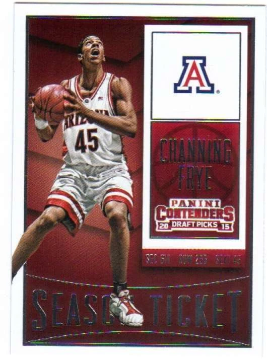 2015-16 Panini Contenders Draft Picks Season Ticket #17 Channing Frye  - Image 1 of 1