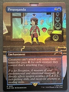 Mtg Secret Lair Fallout— Propaganda—Foil—NM - Picture 1 of 1