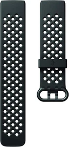 Fitbit Charge 3 Zubehörarmband, offizielles Fitbit Produkt, Sport, schwarz, klein - Bild 1 von 11