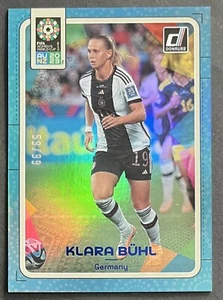 Klara Buhl 2023 Donruss FIFA Women's World Cup BLUE FOIL Card #67 /99 GERMANY - Picture 1 of 3