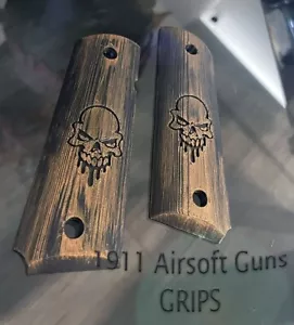 Juego de paneles de agarre manual para potro/tauro/kimber/smith y wesson serie 1911 - Imagen 1 de 5