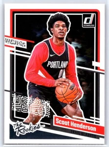 2023-24 Donruss #2 Scoot Henderson The Rookies - Picture 1 of 2