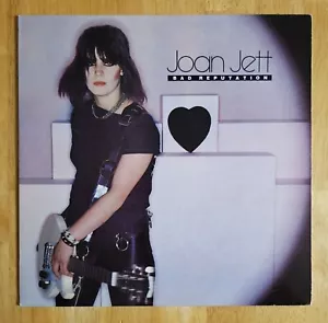 Joan Jett Bad Reputation Vintage Vinyl LP Record VG+ W/ Insert Jezebel - Picture 1 of 3