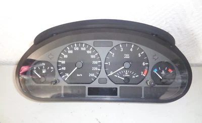 BMW E46 316ti 85kw Schalter Bj.98-07 Tacho (221.983km) 6940868 - Bild 1 von 4