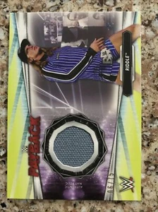 2021 WWE Topps Riddle Citrine Parallel Event Used Mat Card #167 #d 6/75 Payback - Picture 1 of 2