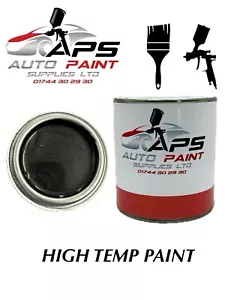 + BRUSH BMW SPARKLING GRAPHITE GREY METALLIC BRAKE CALIPER PAINT High Temp 125ML - Picture 1 of 2