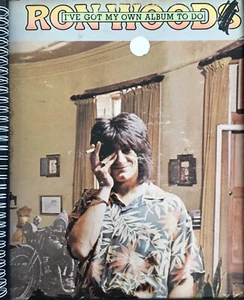 Ron Wood - Ive Got My Own Album to Do STONES FACES ALBUM COVER NOTEBOOK vinyl - Picture 1 of 2