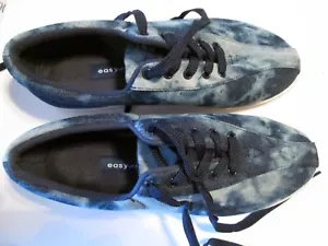 Easy Spirit cloth blue tennis shoes sneakers ladies 9m see pix - Picture 1 of 5
