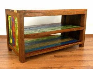 TV-Bank, Lowboard,Teakholz/Bootsholz, Sideboard, HiFi Tisch - Bild 1 von 1