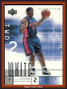 2001-02 Upper Deck Flight Team Rodney White #134 Rookie /375 - Bild 1 von 2