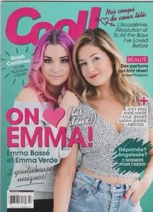 Emma Verde Bossé COOL Magazine KYLIE JENNER Donzelle NOAH CENTINEO L'academie - Picture 1 of 1