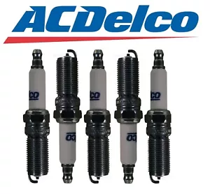 Juego de 5 bujías AcDelco para GMC Canyon 07-12 Hummer H3 07-10 H3T 09-10 3.7L L5 - Imagen 1 de 4