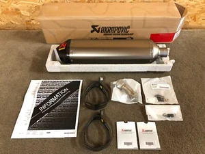 Akrapovic exhaust Auspuff Dämpfer Titan KTM 250 350 450 500 EXC-F EXC SX-F FE - Picture 1 of 24