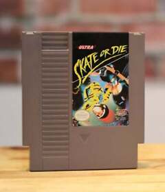Skate Or Die Original NES Nintendo Video Game - Fully Tested