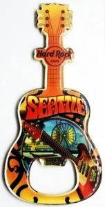 Hard Rock Cafe Seattle V14 Bottle Opener Magnet, NEW! - Picture 1 of 1