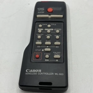 Controlador inalámbrico Canon WL-600 videocámara con control remoto genuino - Imagen 1 de 6