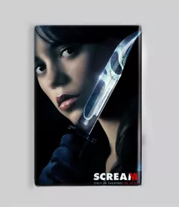 SCREAM 6 (2023) / JENNA ORTEGA - 2" x 3" MOVIE POSTER MAGNET horror vi ghostface - Picture 1 of 2