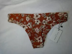 NWT Faithfull The Brand Size 8 Cara Bikini Bottom Cecil Rose Floral Print - Picture 1 of 6