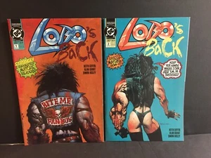 Lobo's Back #1 & #2 NM 1992  Lot of 2  High Grade DC Comics  UNREAD - Picture 1 of 2