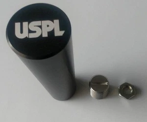 USPL Shift Knob m10x1.5 in Black SK100BK-1015 (MADE IN THE USA) - Picture 1 of 5