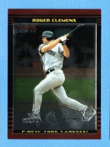 2002 Bowman Chrome #76 Roger Clemens New York Yankees - Picture 1 of 1