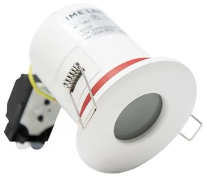 Foco Empotrable LED GU10 A Prueba De Fuego Con Bisel Blanco Mate, IP65 - 778104 - Imagen 1 de 2