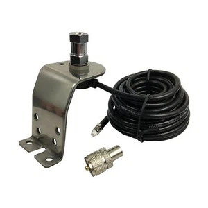 Accesorios Ilimitados AUC10K CB Radio Antena Guardabarros/Kit de Montaje de Capucha Alta - Imagen 1 de 7