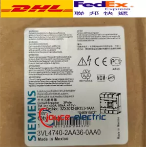 1PC NEW 3VL4740-2AA36-0AA0 circuit breaker #L792Y LZ - Picture 1 of 4