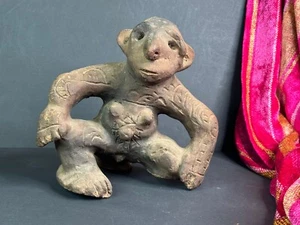 Old Papua New Guinea Sepik River Murik Lakes Pottery Figure - Picture 1 of 9
