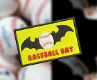 Baseball Bat AI FAIL Mashup Sports Ball Bat Shirt Patch 10cm / 4 inch