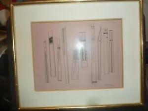 Original Feder & Tusche Zeichnung Attilio Salemme 1943 m. Provenienz - Bild 1 von 19